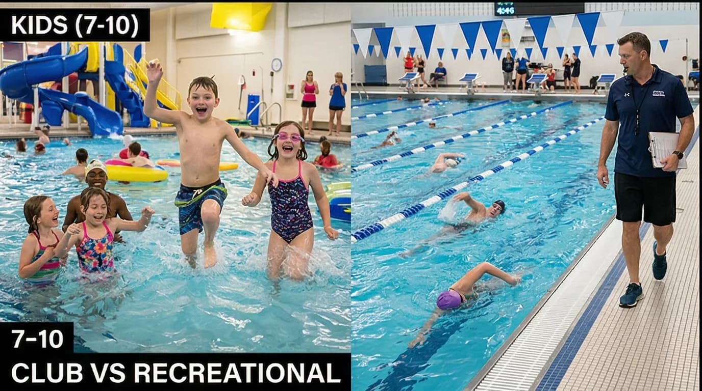 Club Swimming vs Recreational: When to Make the Switch