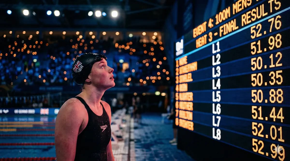 How to Compare Your Times to Swimming Standards in Gophin
