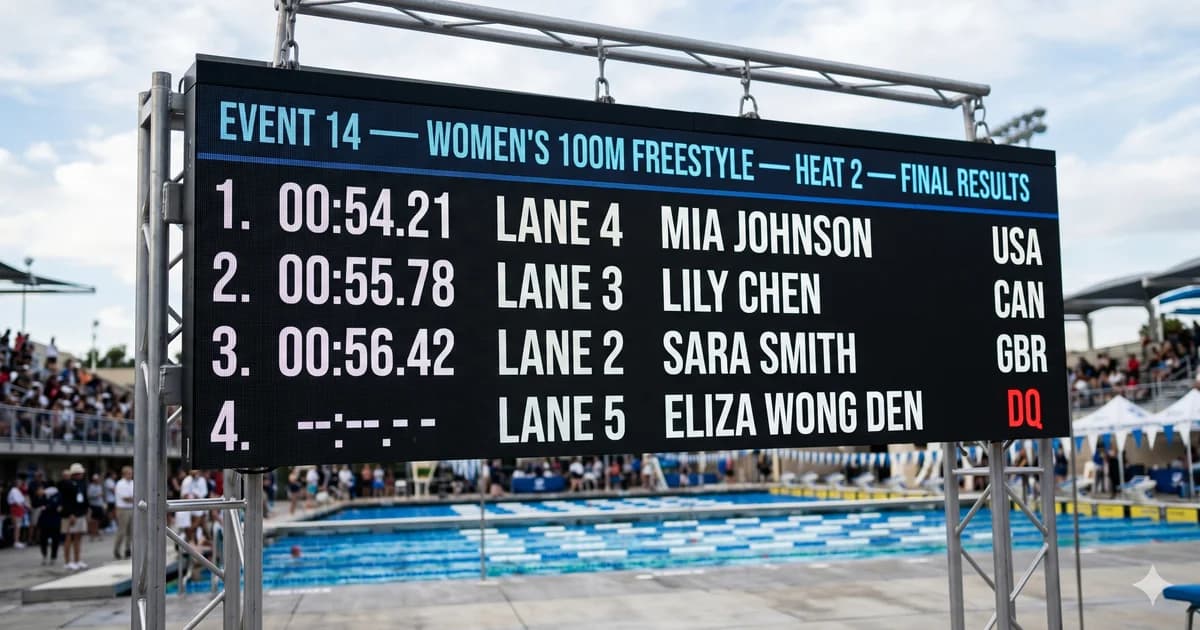 Common Swim Disqualifications: How to Avoid Them