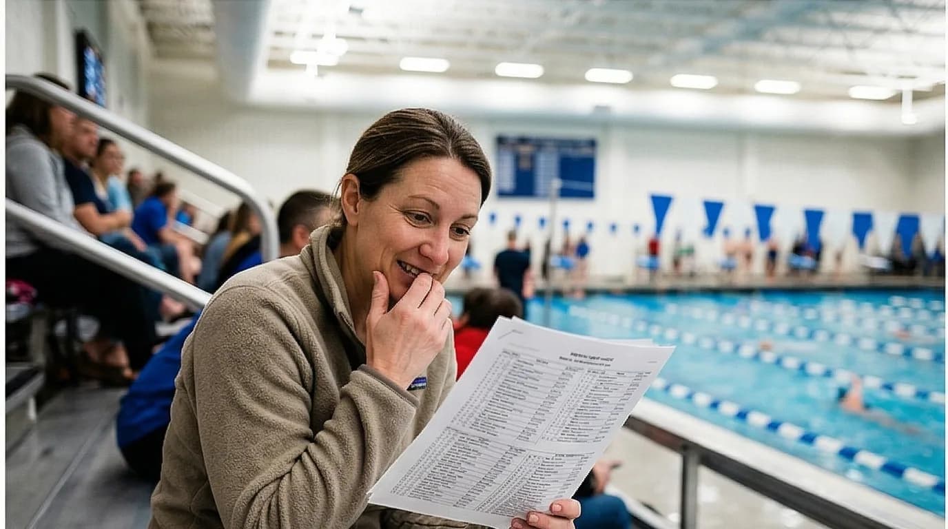 LCM to SCY Conversion Chart (and SCY to LCM) for Every Swimming Event