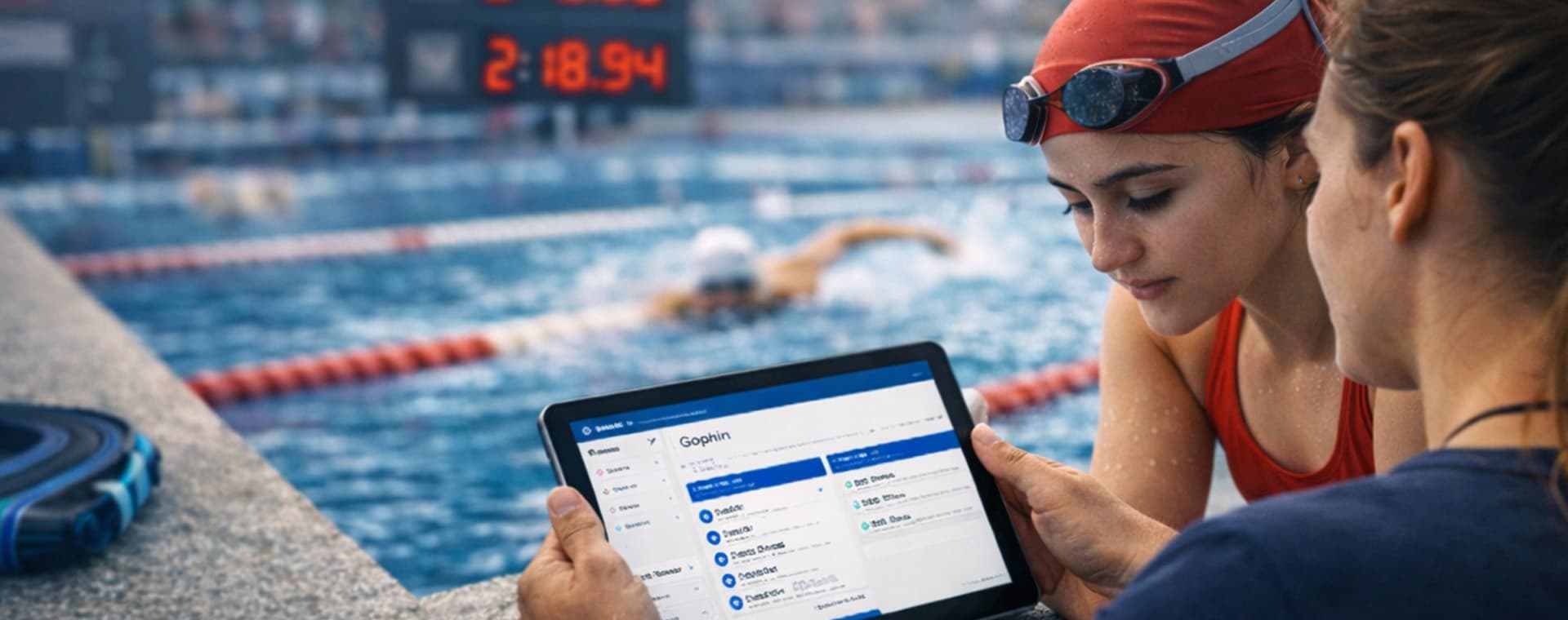 Clarity around swim performance reduces anxiety