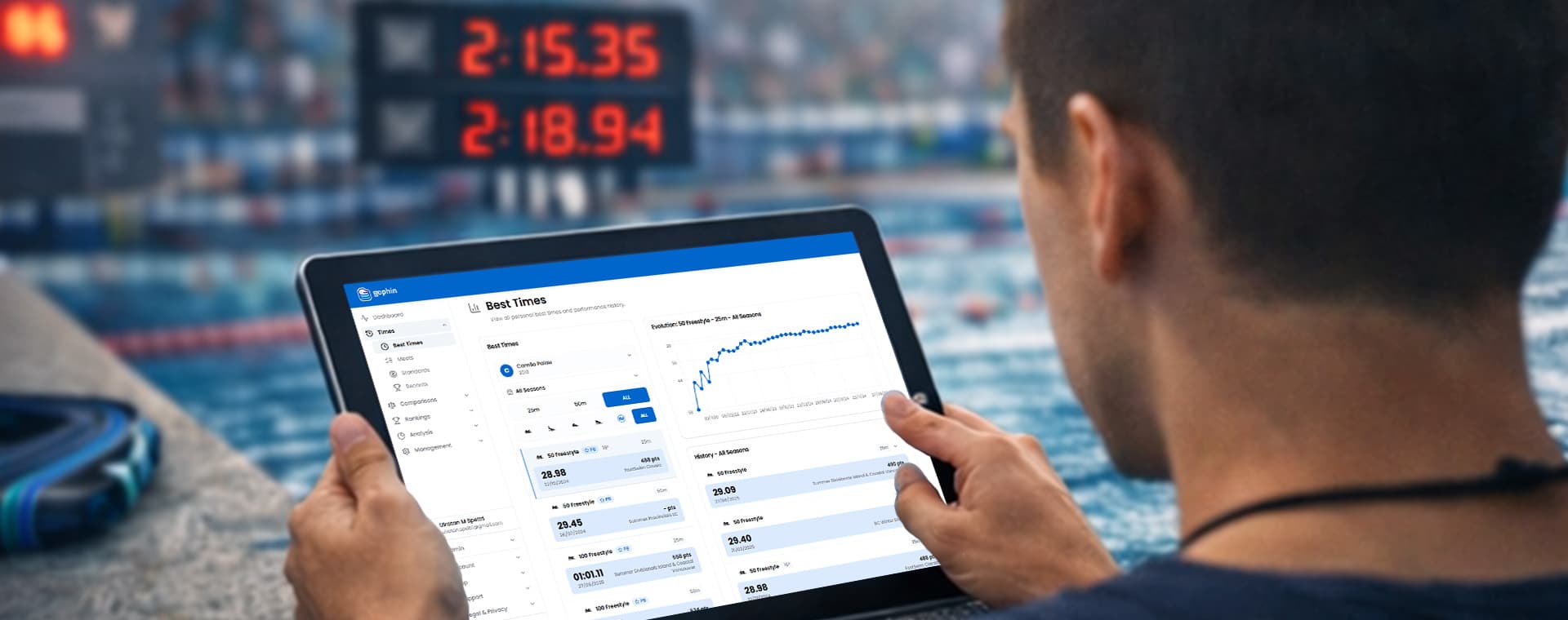 How swim coaches can use data for consistent decisions